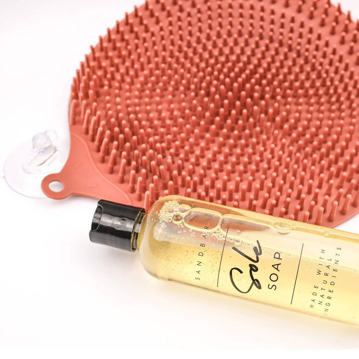 Foot Scrubber Mat & Sole Soap Bundle