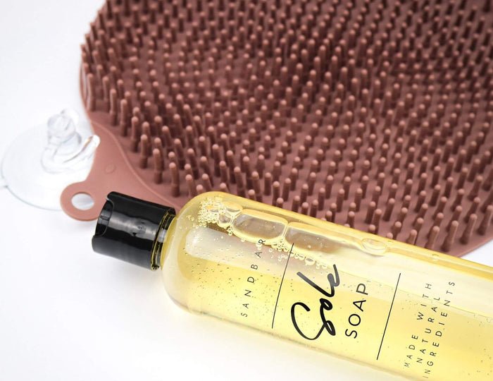 Foot Scrubber Mat & Sole Soap Bundle