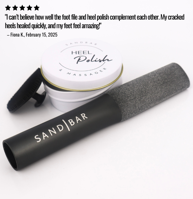 Foot File & Heel Polish Duo