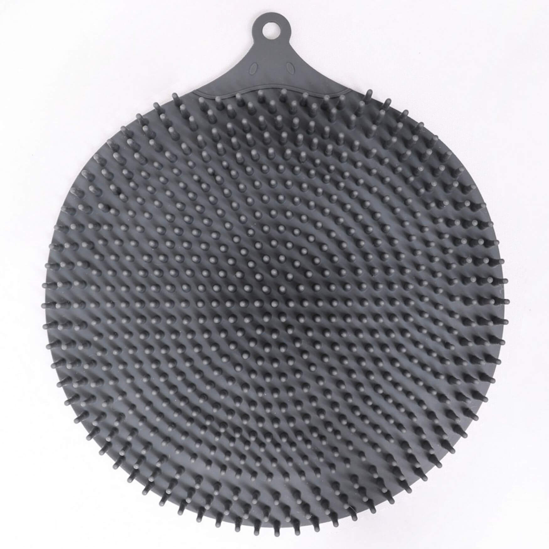 SandBar Foot Scrubber Mat with flexible silicone bristles for exfoliating, cleansing, and massaging feet in the shower