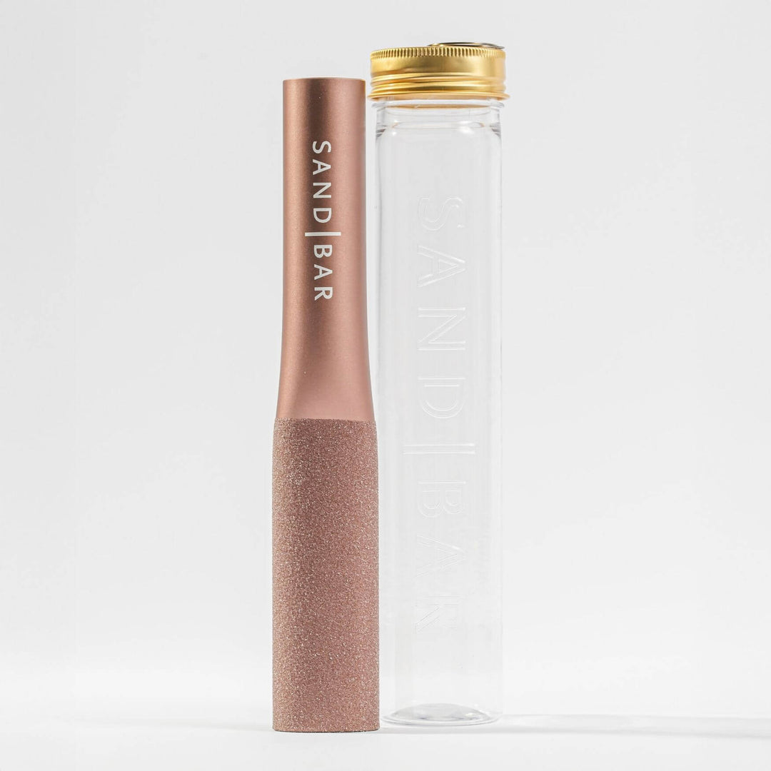 8-inch aluminum foot file for smoothing calluses and rough heel skin