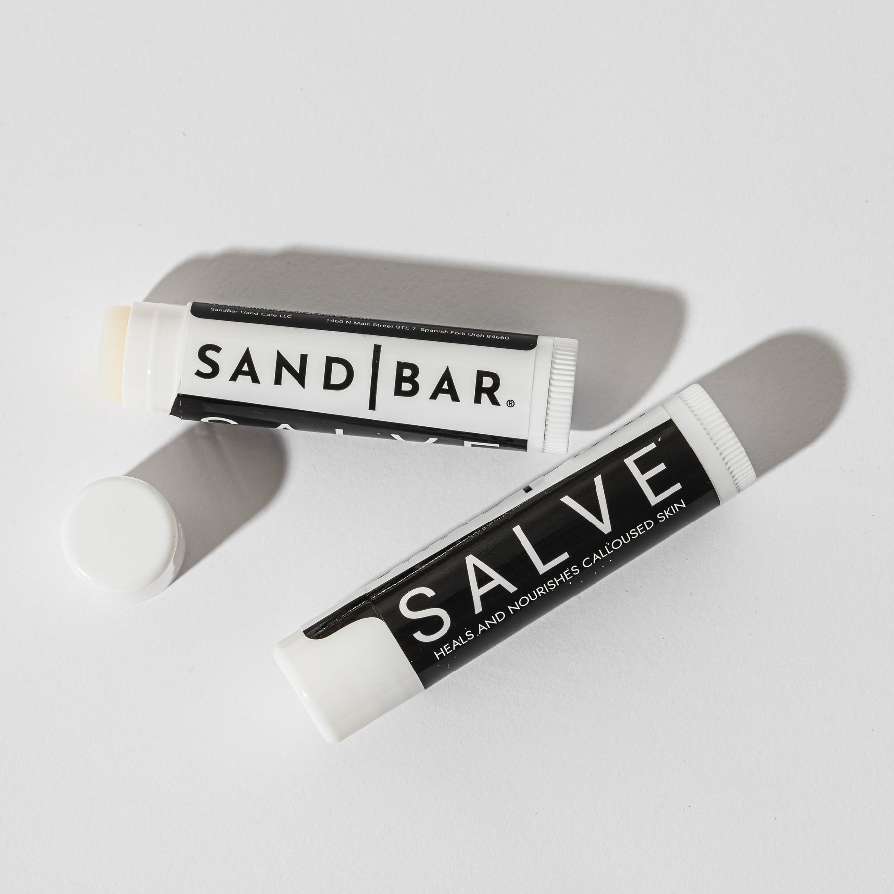 Jumbo SandBar Salve organic moisturizing balm for repairing dry cracked hands, feet, and calluses